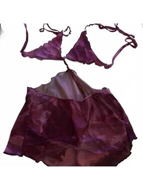 Voight Women's Purple and Pink Cover-up